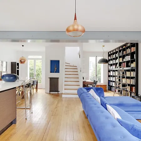 House With Garden - 4br-7p- Апартаменты Аньер-сюр-Сен